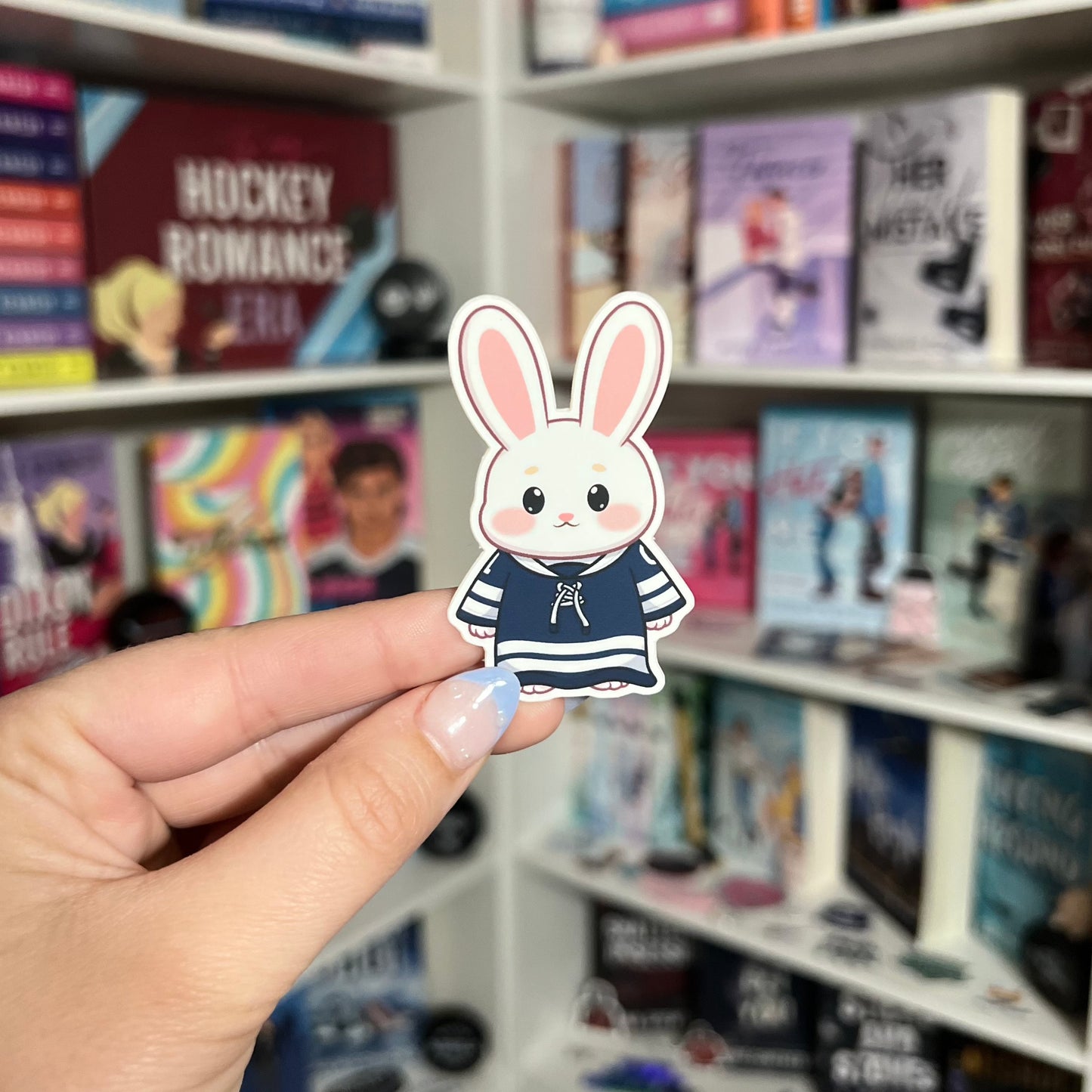 Puck Bunny Jersey Sticker