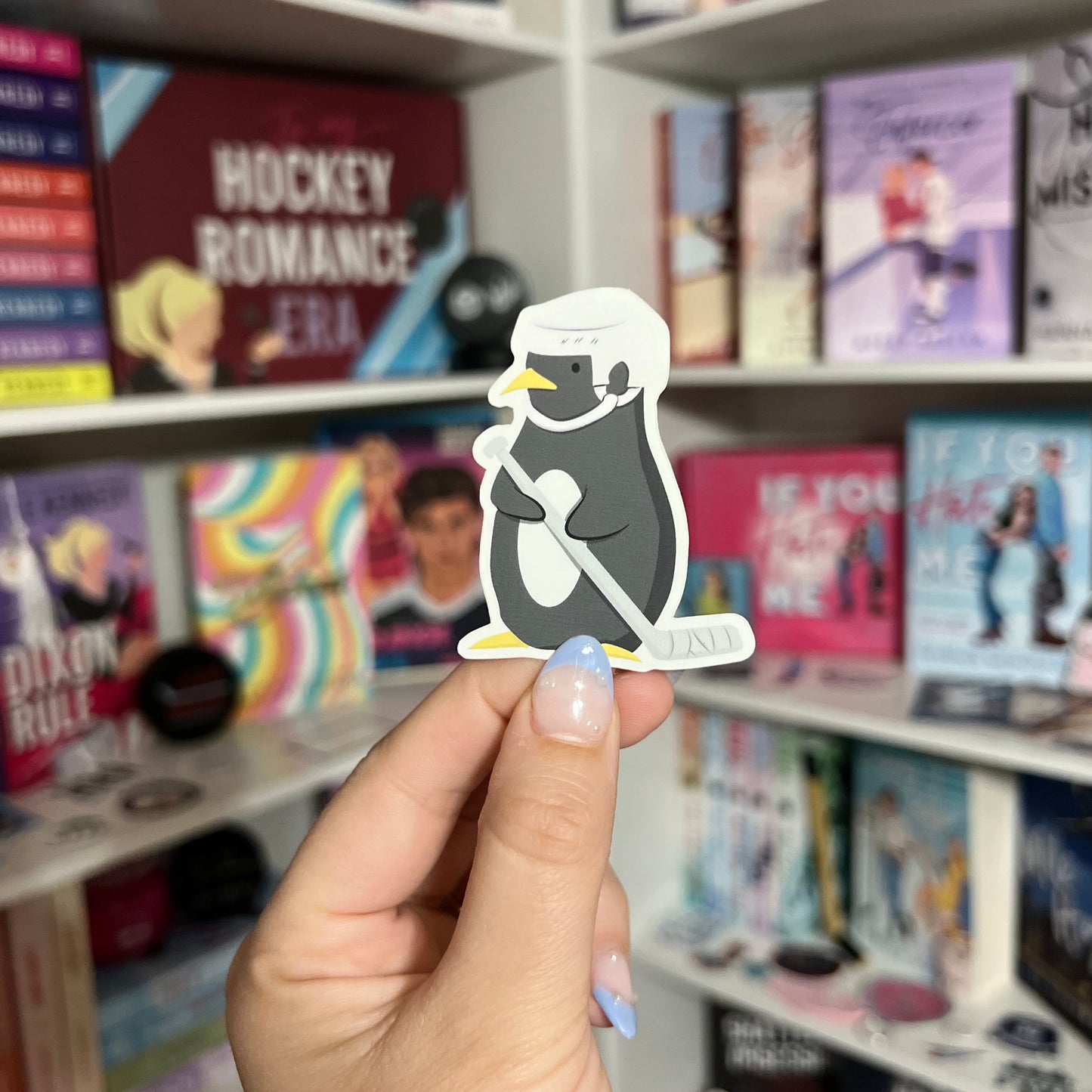 Penguins Hockey Sticker