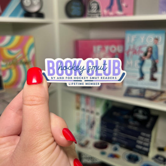 Hockey Smut Book Club Sticker